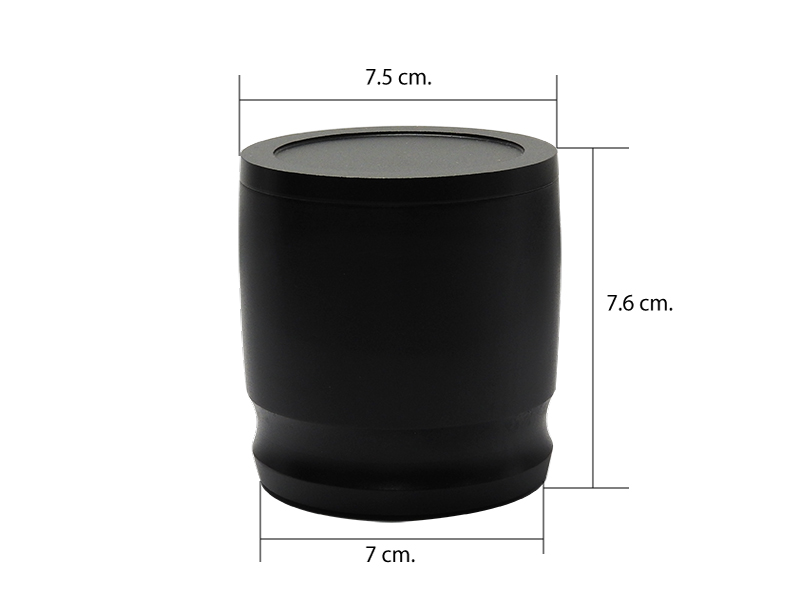 ชุดวงแหวนครอบด้ามชงกาแฟทรงกระบอก พร้อมแทมเปอร์กดกาแฟ อลูมิเนียม 1610-516