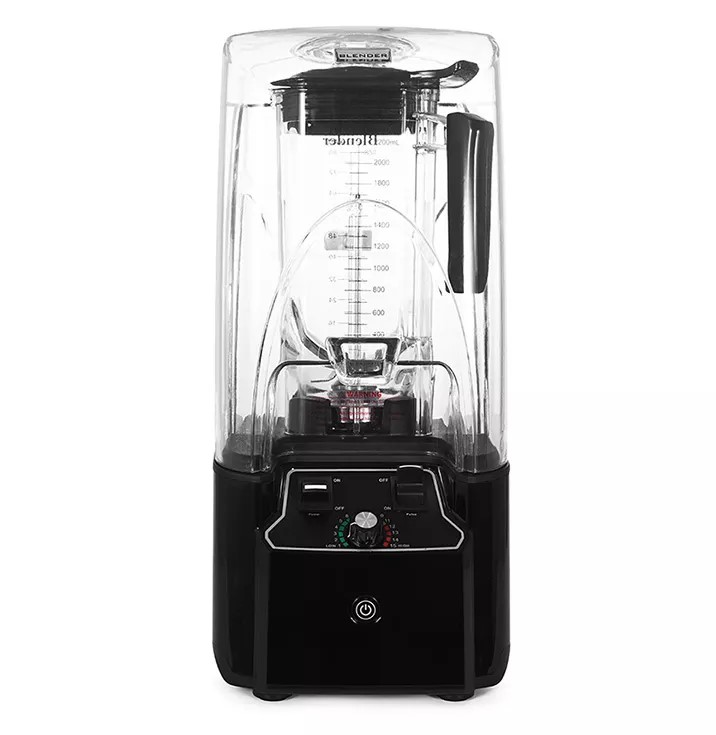 เครื่องปั่นน้ำผลไม้ ปั่นสมูทตี้ รุ่นฝาครอบลดเสียงดัง 2200W รหัส 2238 (สินค้าไม่มีประกัน)