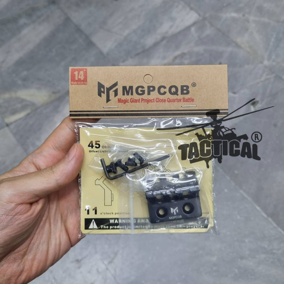 รางเฉียง ระบบ M-Lok & KeyMod ยี่ห้อ MGPCQB