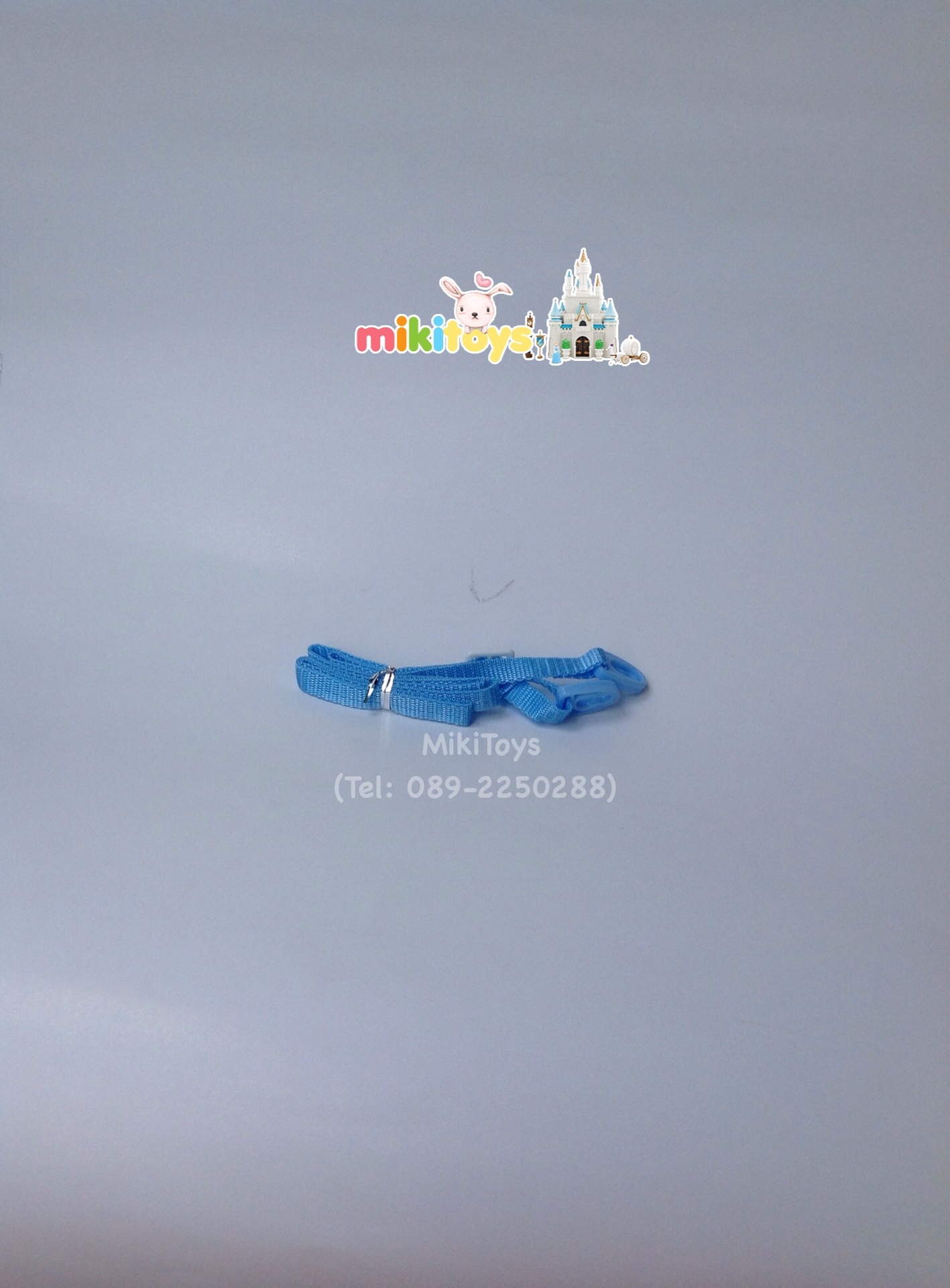 กระติกน้ำมิกกี้เมาส์ ลายเดี่ยว Mickey Mouse สีฟ้า ท่อนล่างขุ่น (ฟรีค่าจัดส่ง)