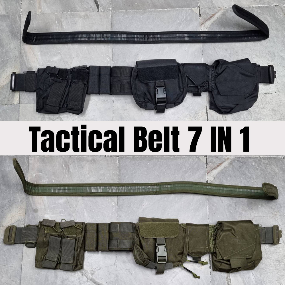 เข็มขัด Tactical หัว Cobra 7 IN 1 (ได้ 7 ชิ้นตามรูป)