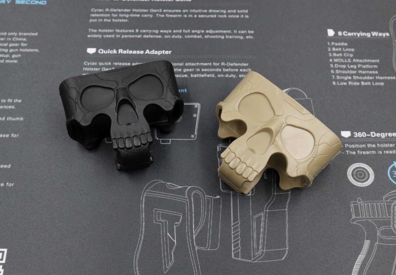 ยางดึงแม็กกาซีน ลายกะโหลก M4(M16)