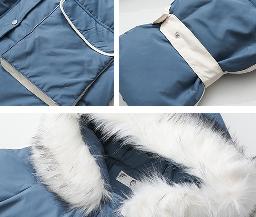 2324-0011 เสื้อกันหนาวไซส์ใหญ่ แสงดี ๆ ถ่ายรูปงามค่ะ หนา กันลม มีHoodเฟอร์