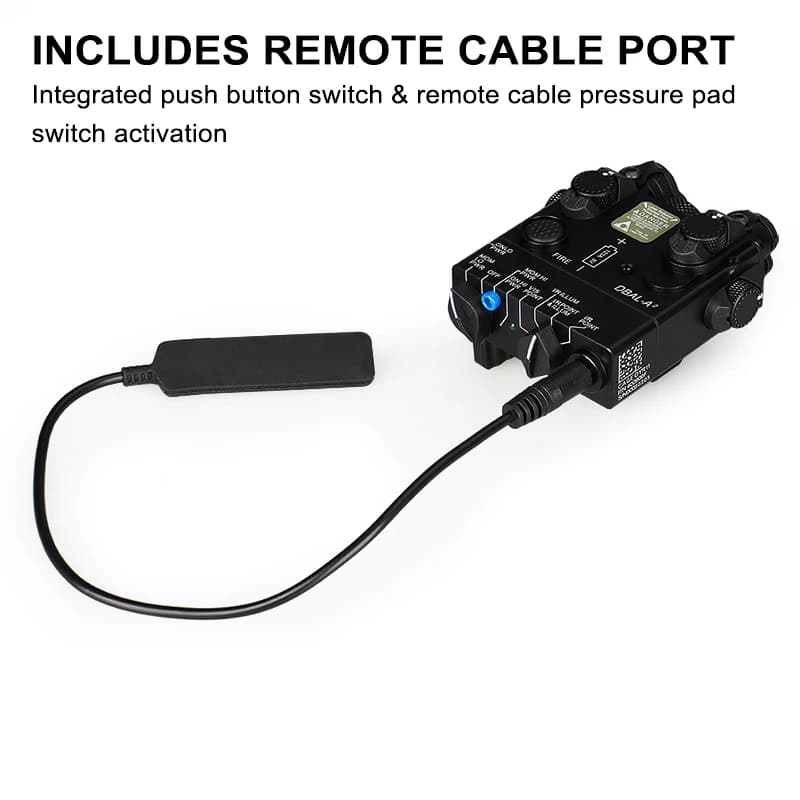 ไฟฉาย + Laser แดง IR DBAL-A2 บอดี้อลูมิเนียม ยี่ห้อ Sotac