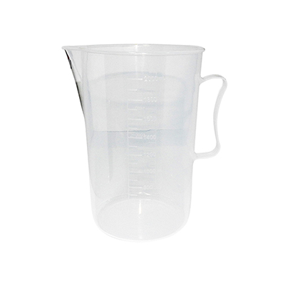 ถ้วยตวงพลาสติก มีหูจับ Plastic Measuring cups 2000 ml. 1610-440