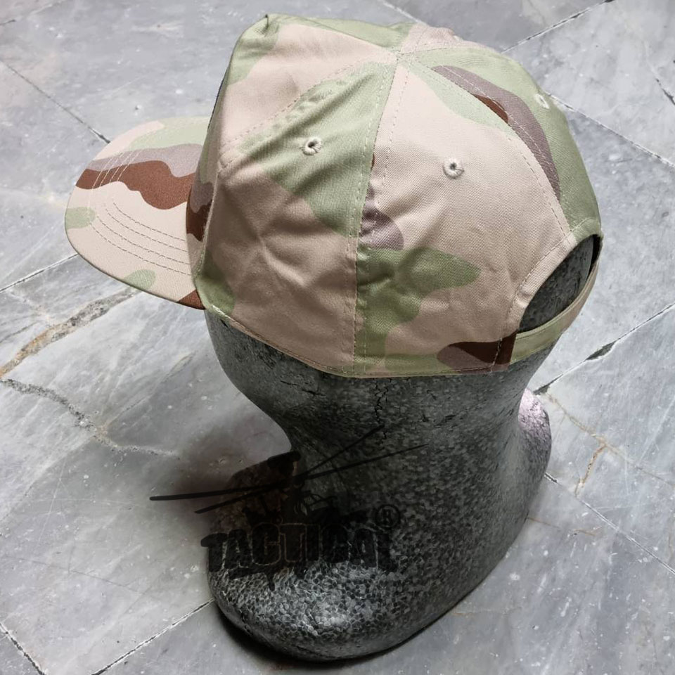 หมวกแก๊ป พรางทราย อส. ไทยต้องเป็นไทย ซิปหลัง