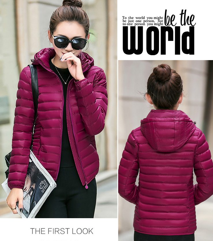 PreOrderคนอ้วน - เสื้อกันหนาวแฟชั่น ผ้าร่ม กันหิมะ กันลม สี : ดำ / ไวน์แดง / กุหลาบ / ม่วง / บานเย็น / เขียว / ส้ม / น้ำเงิน