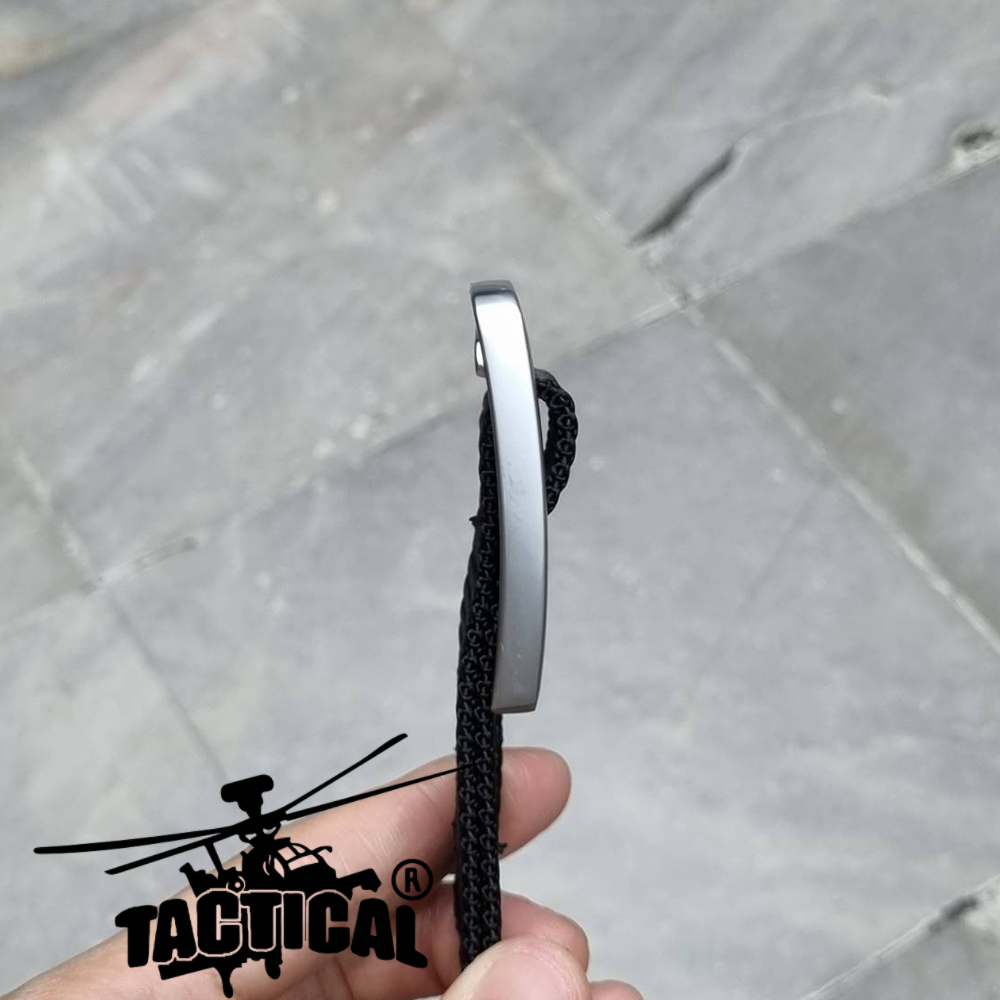 เข็มขัดไนลอน หัวเงินเงา Cytac