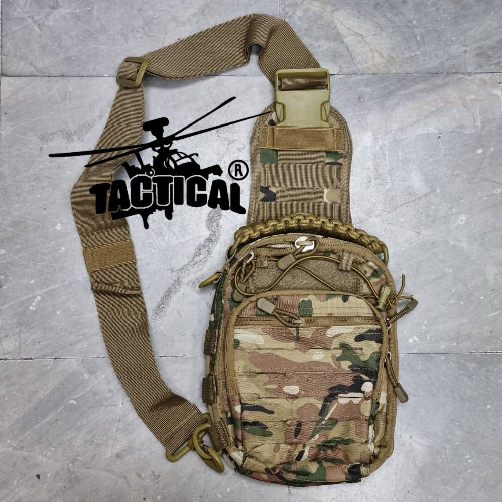 กระเป๋าสะพายเฉียงยุทธวิธี (Tactical Sling Bag)