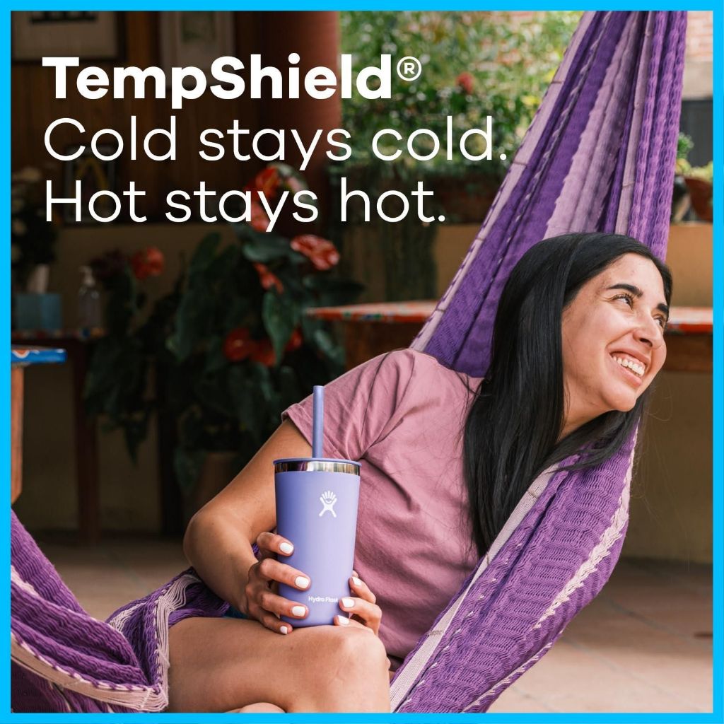 20oz HYDRO FLASK รุ่น ALL AROUND TUMBLERS 20 OZ ไฮโดรฟลาสก์ ขนาด 20 oz 591 ml แก้วสูญญากาศ เก็บความร้อน-เย็น มีฝาปิด