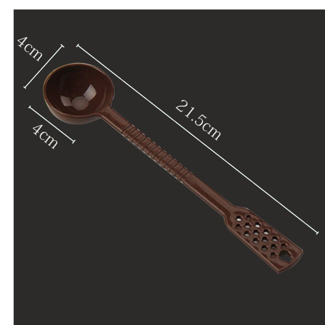 ช้อนตักเมล็ดกาแฟพลาสติก มีรูแขวน 1610-430