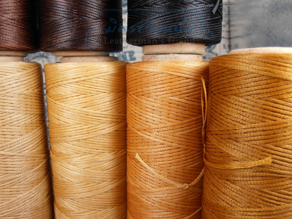 ด้ายเทียนนอก เบอร์ 210D ถักแบน กว้าง 1.1 มิล