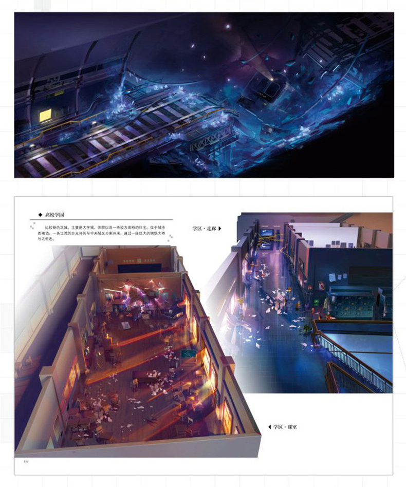 ETERNAL CITY art set