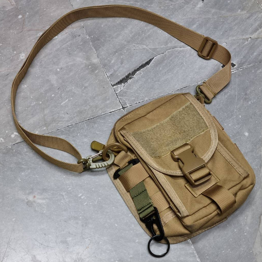 ตะขอห้อยพวงกุญแจ/ถุงมือ แบบ Molle