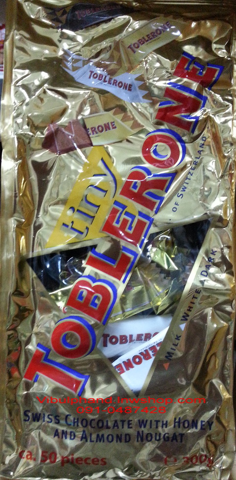 TOBLERONE Tiny ช็อคโกแลตสามเหลี่ยมขนาดเล็ก