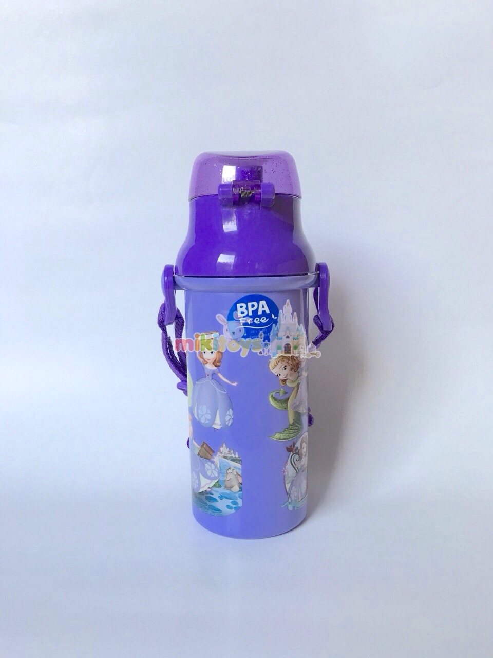 กระติกน้ำเด็ก NEW!! โซเฟีย เดอะเฟิร์ส (Sofia The First : PURPLE) รุ่นยกดื่ม ลายใหม่! รุ่นยกดื่ม ทำความสะอาดง่ายสุดๆ สีม่วง
