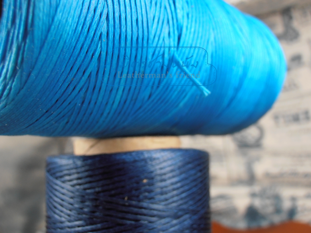 ด้ายเทียนนอกเกรดสูง โทนน้ำเงิน ขนาด150d