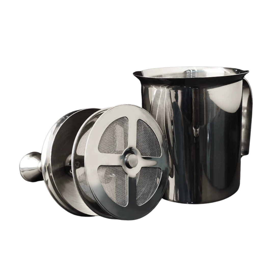 เหยือกตีฟองนม มีสปริง 400 มิลลิลิตร รหัส 0394