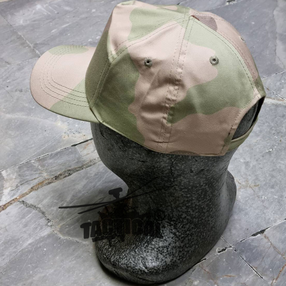 หมวกแก๊ป พรางทราย อส. ซิปหลัง