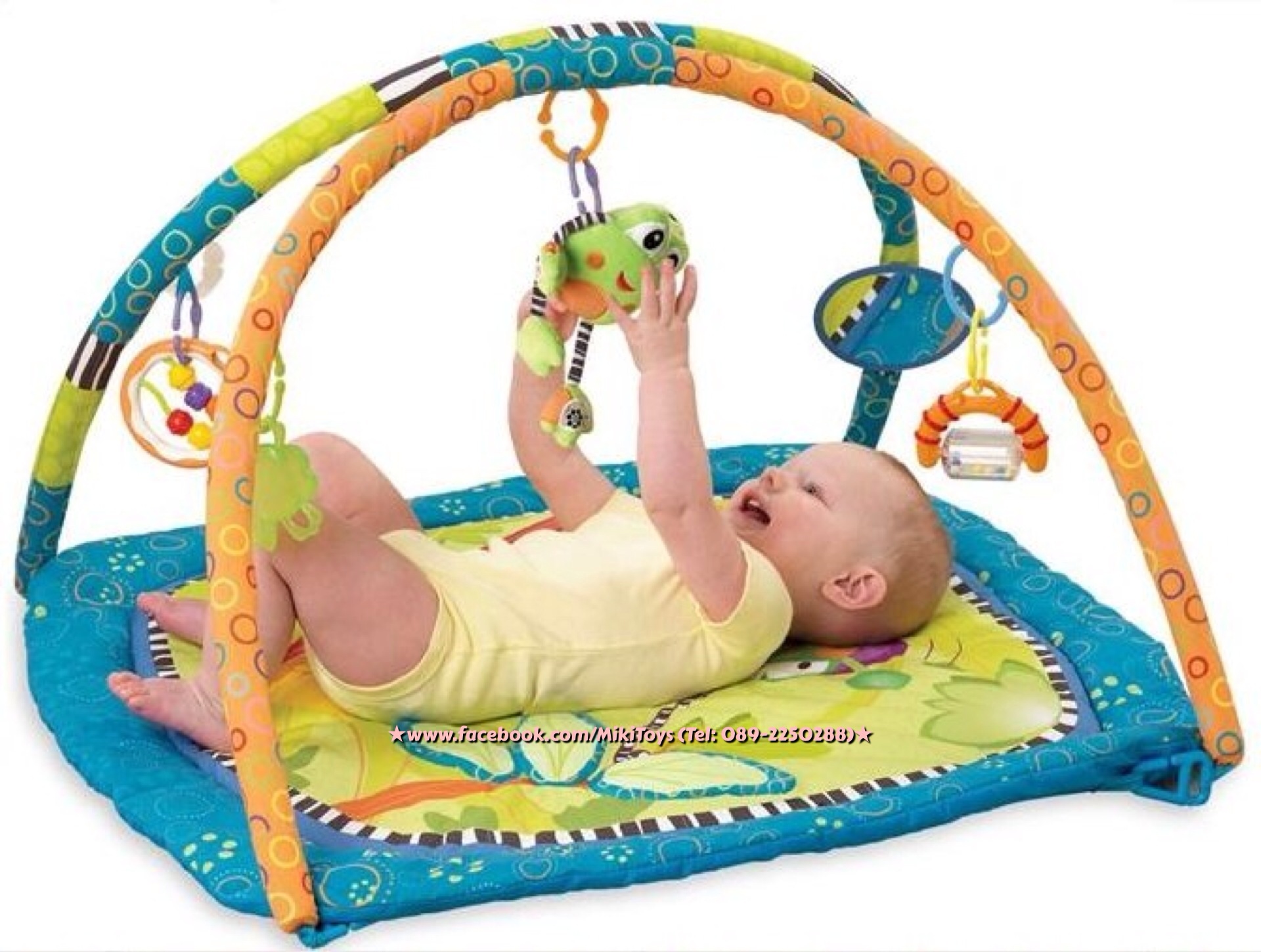 เพลยิมCarter"s เบาะรองนอน กบๆๆ สุดเท่ รุ่น Hop Along Friends Play Gym by Carter"s