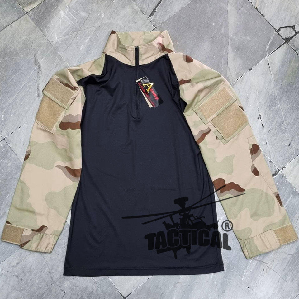 เสื้อ Combat Shirt พรางทรายอส.