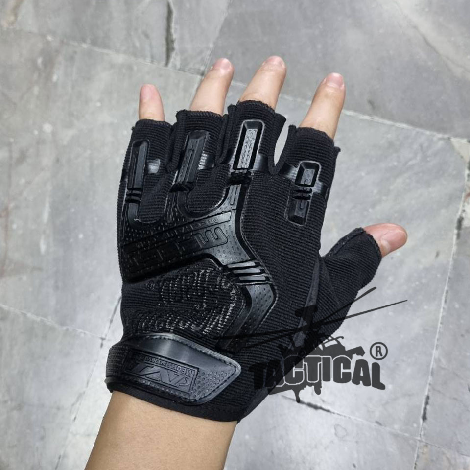 ถุงมือครึ่งนิ้ว Mechanix รุ่น M-Pact (บาง) Free Size