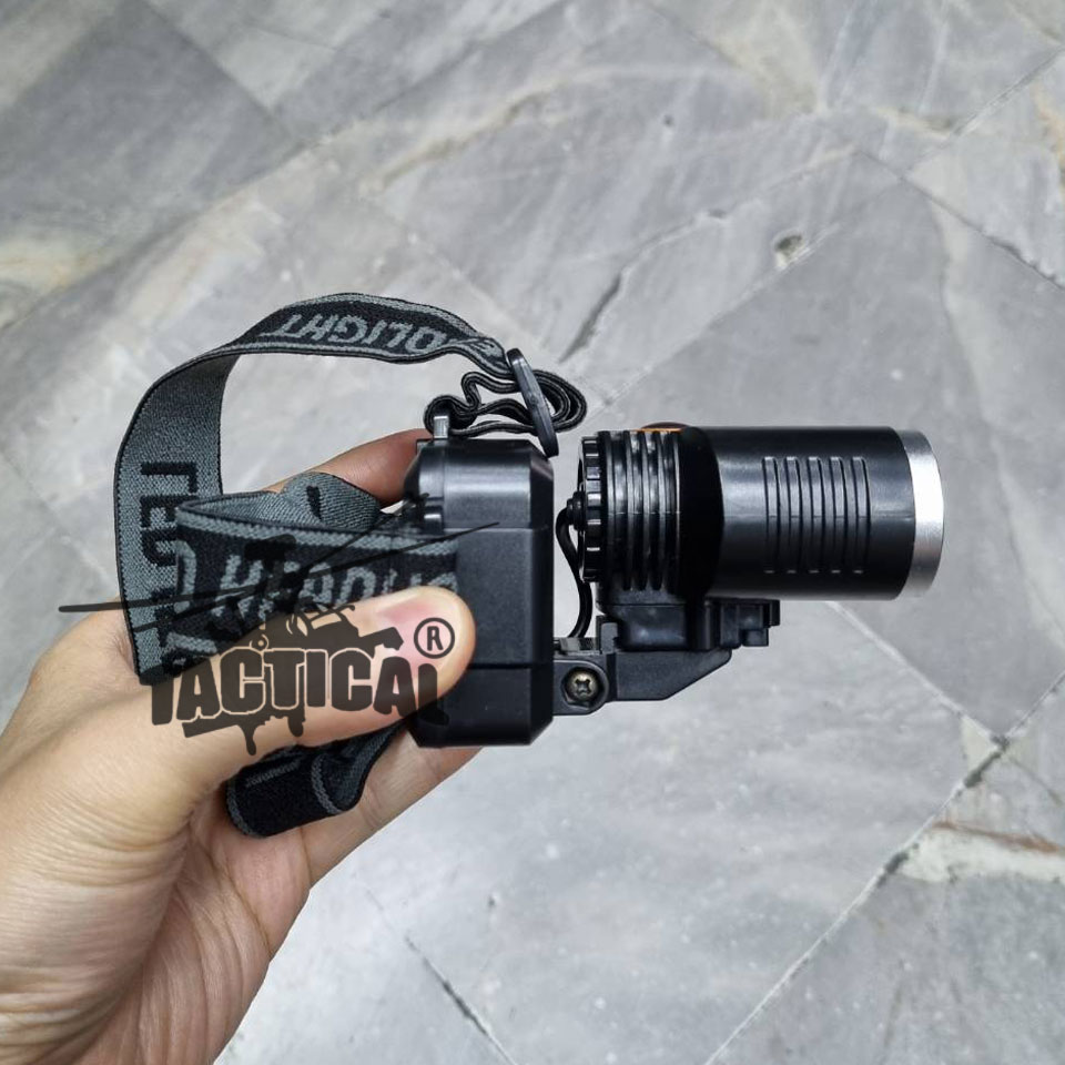 ไฟฉายคาด 2 หัว LED แบบชาร์จไฟได้