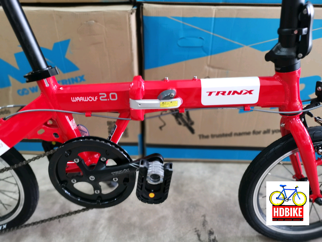 จักรยานพับได้ TRINX WARWOLF 2.0