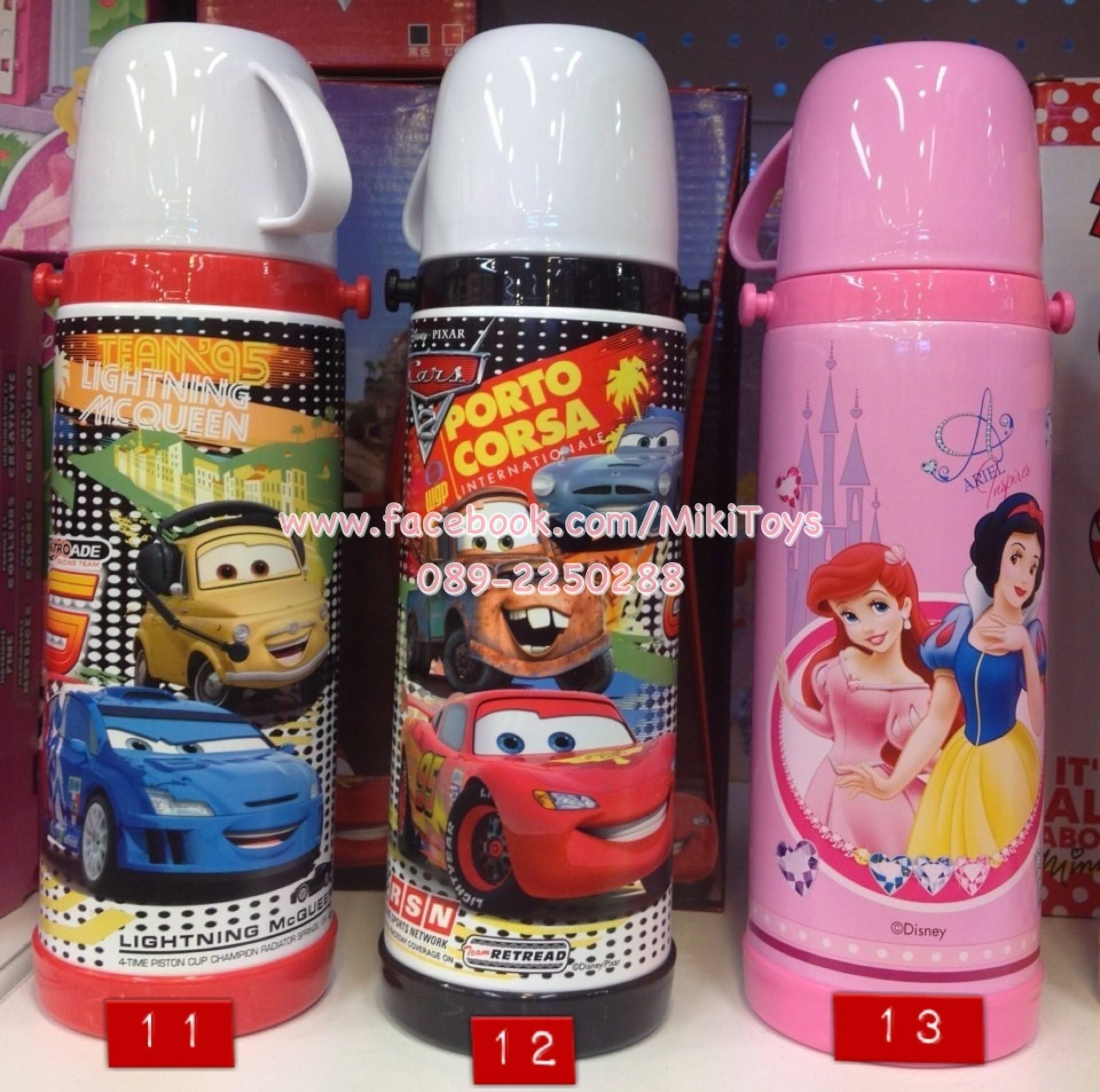 กระติกน้ำDisney เก็บอุณหภูมิร้อน-เย็น แบบยกเท ฝาเป็นแก้วค่ะ ^^