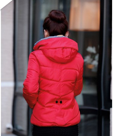 Pre Orderคนอ้วน - เสื้อกันหนาวแฟชั่น คนอ้วน ไซส์ใหญ่ ผ้าฝ้ายโพลิเอสเตอร์ มี Hood กันลมกันหิมะ สี : กุหลาบ / ชมพู / ฟ้า / แดง / เหลือง / ดำ