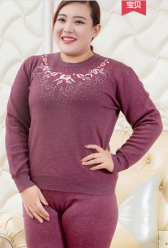 CS00083 เป็นชุดเซ็ตเลย เสื้อ กางเกง ลองจอนไซส์ใหญ่ ใส่ด้านในให้อุ่น ๆ มีหลายลายตามรูปนะคะ