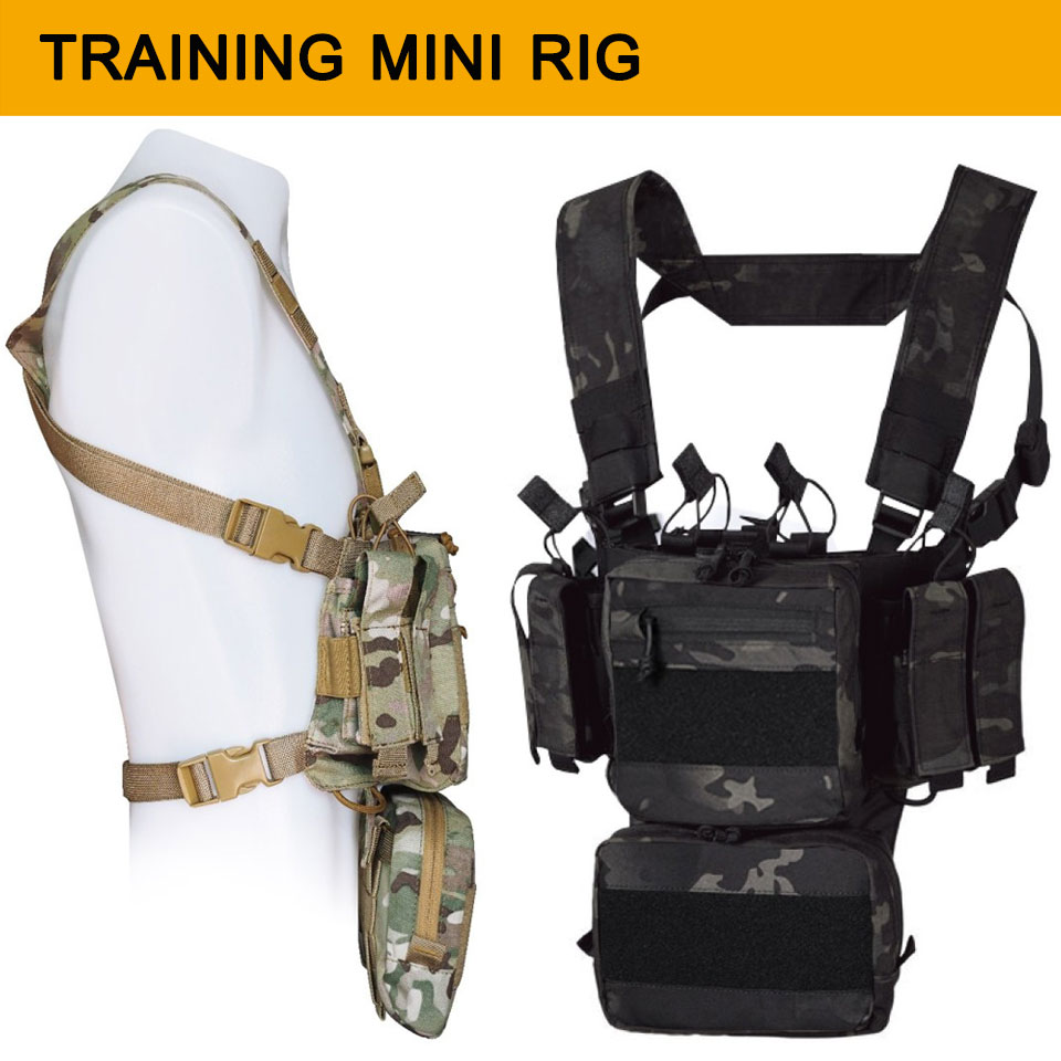 เสื้อเอี๊ยม Training Mini Chest Rig