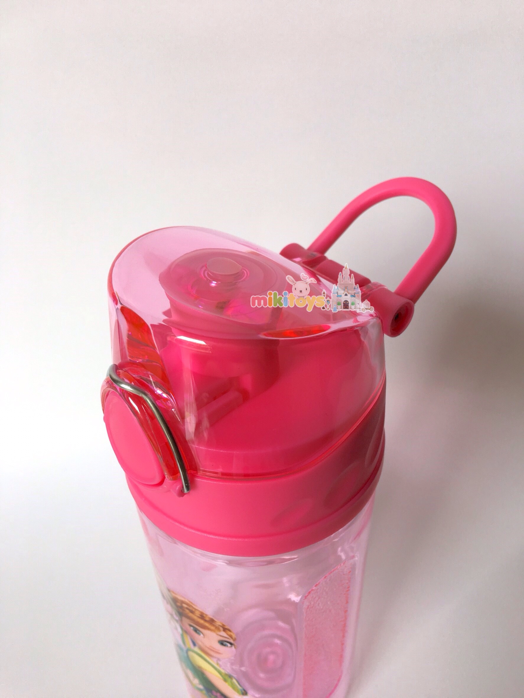 กระติกน้ำเด็ก โฟรเซ่น FROZEN Fever PINK รุ่นยกดื่ม สีชมพูใสๆ *BPA Freeปลอดภัยค่ะ