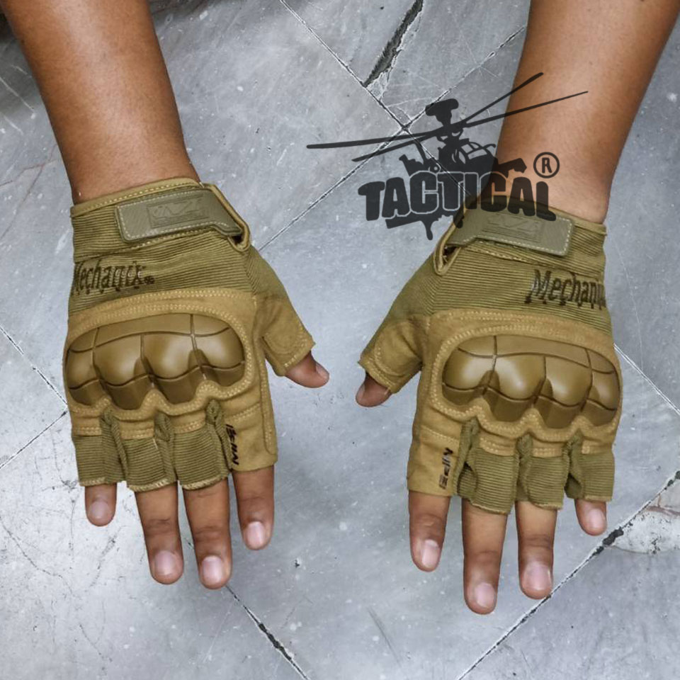 ถุงมือครึ่งนิ้ว Mechanix M-Pact 3