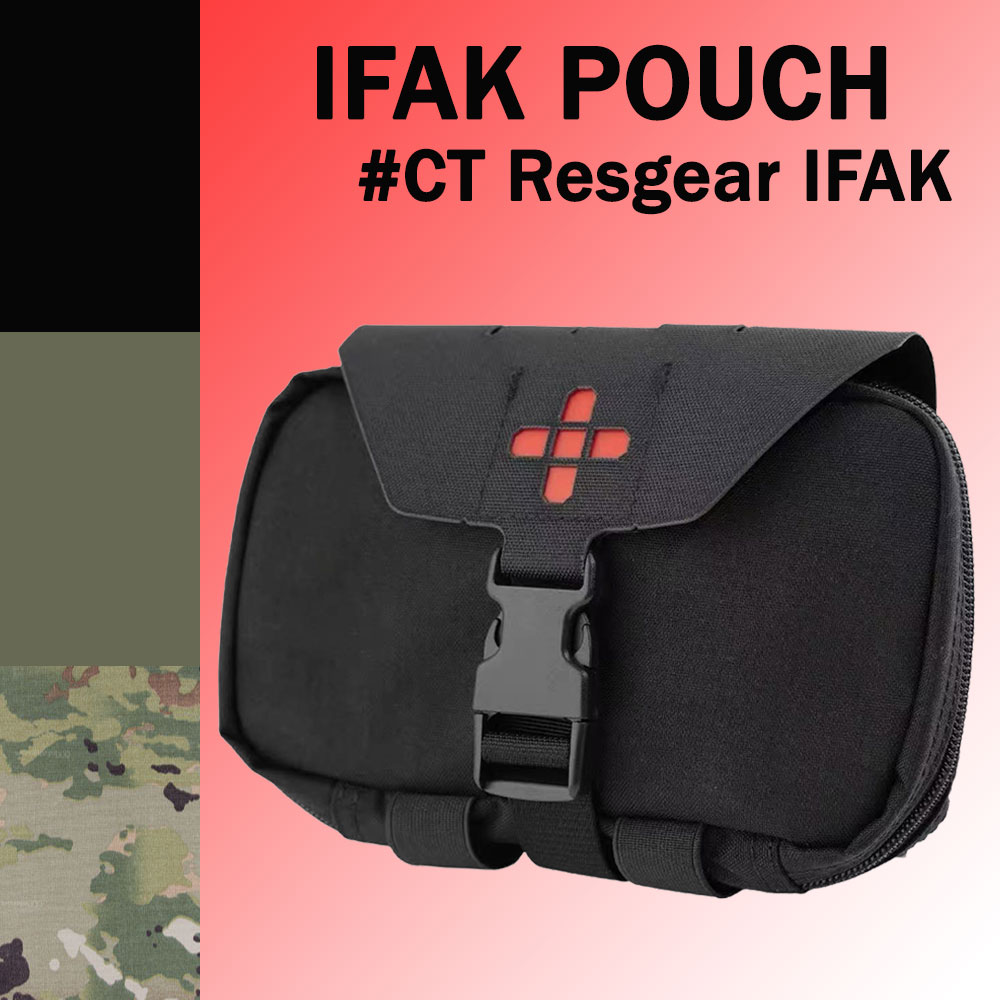 กระเป๋าพยาบาลสนาม B04 ทรง CT Resgear IFAK (แบบกระตุกไว)