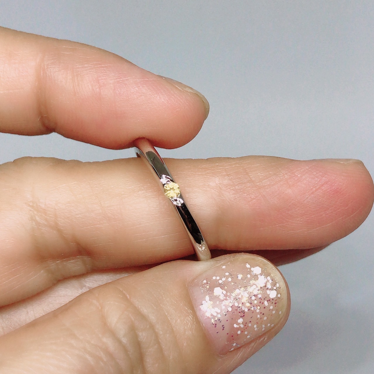 แหวนเงินแท้ พลอยบุษราคัมแท้(ราศ๊พิจิก)