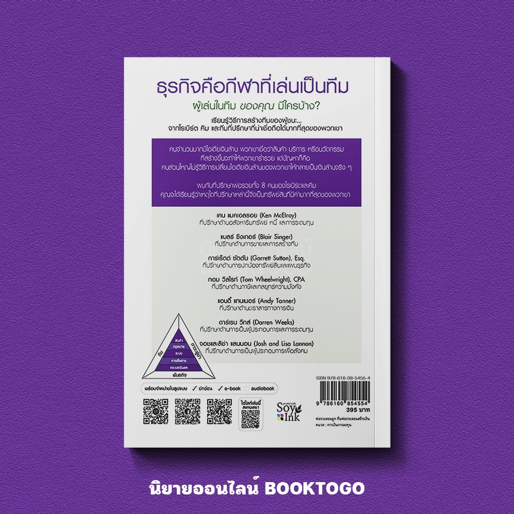 (พร้อมส่ง) พ่อรวยสอนลูก : ทีมพ่อรวยสอนสร้างเงิน Robert T. Kiyosaki ซีเอ็ด SE-ED