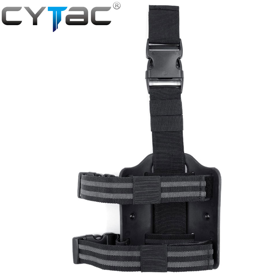 (ของแท้) เพลทติดกับซองปืน Cytac รัดขา