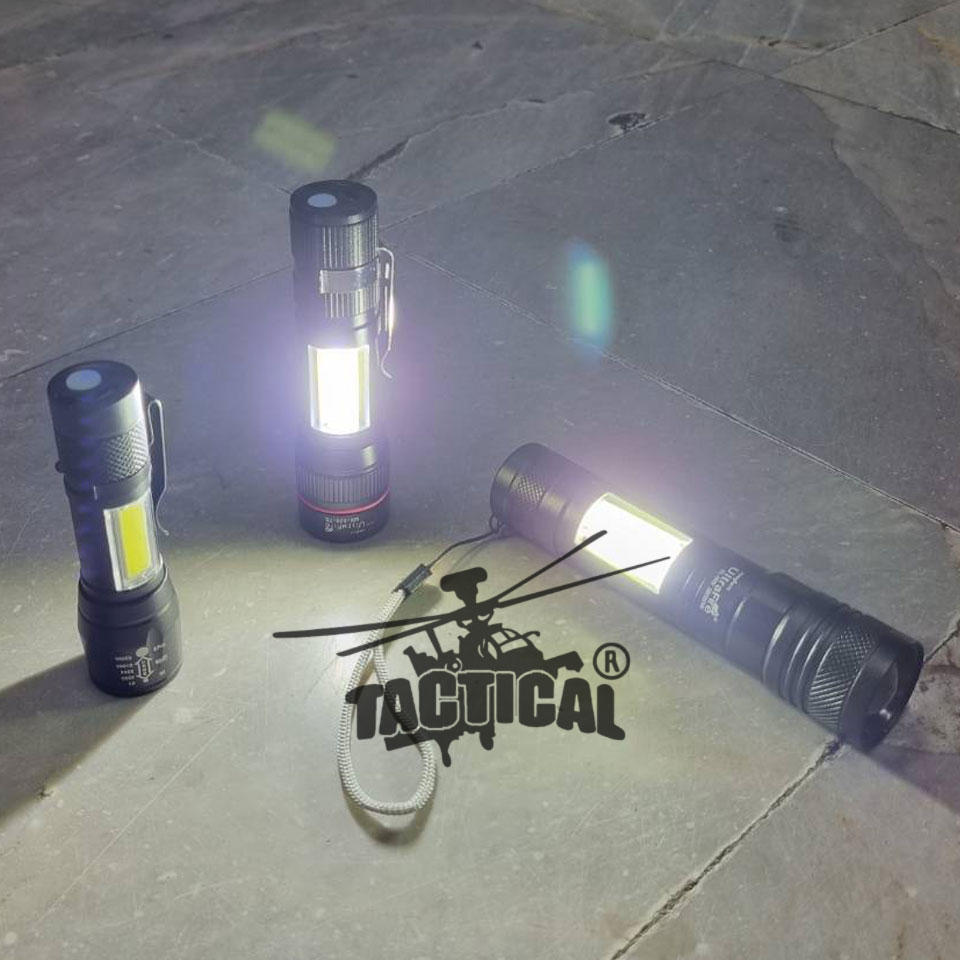 ไฟฉาย LED ชาร์จ USB (สว่าง)