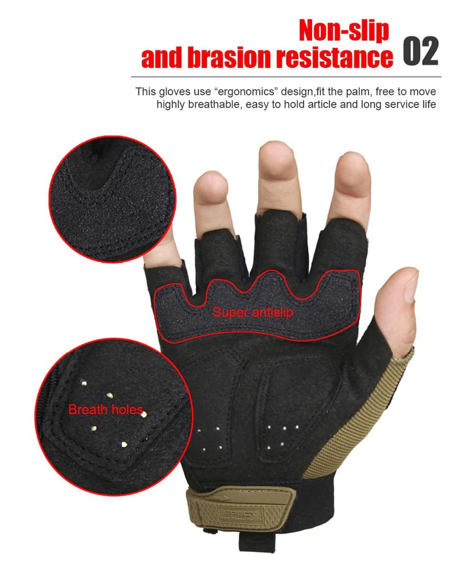 ถุงมือครึ่งนิ้ว Mechanix รุ่น M-Pact