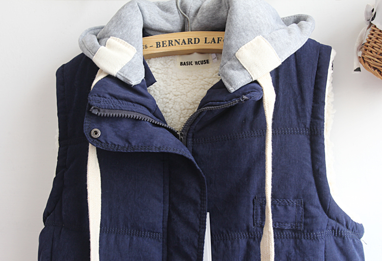 PreOrderไซส์ใหญ่ - เสื้อกันหนาวแฟชั่น ไซส์ใหญ่ ข้างในเป็นขนสัตว์ แขนกุด ใส่ทับข้างนอกเท่ ๆ สี : แดง / น้ำเงิน / ชมพู / เขียว