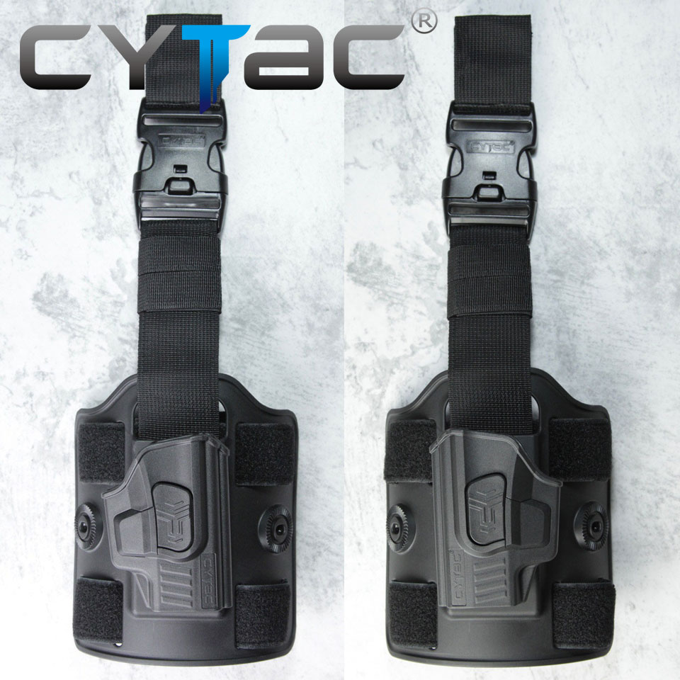 (งานแท้) ซองปืนปลดนิ้วชี้ + เพลทรัดขา Cytac