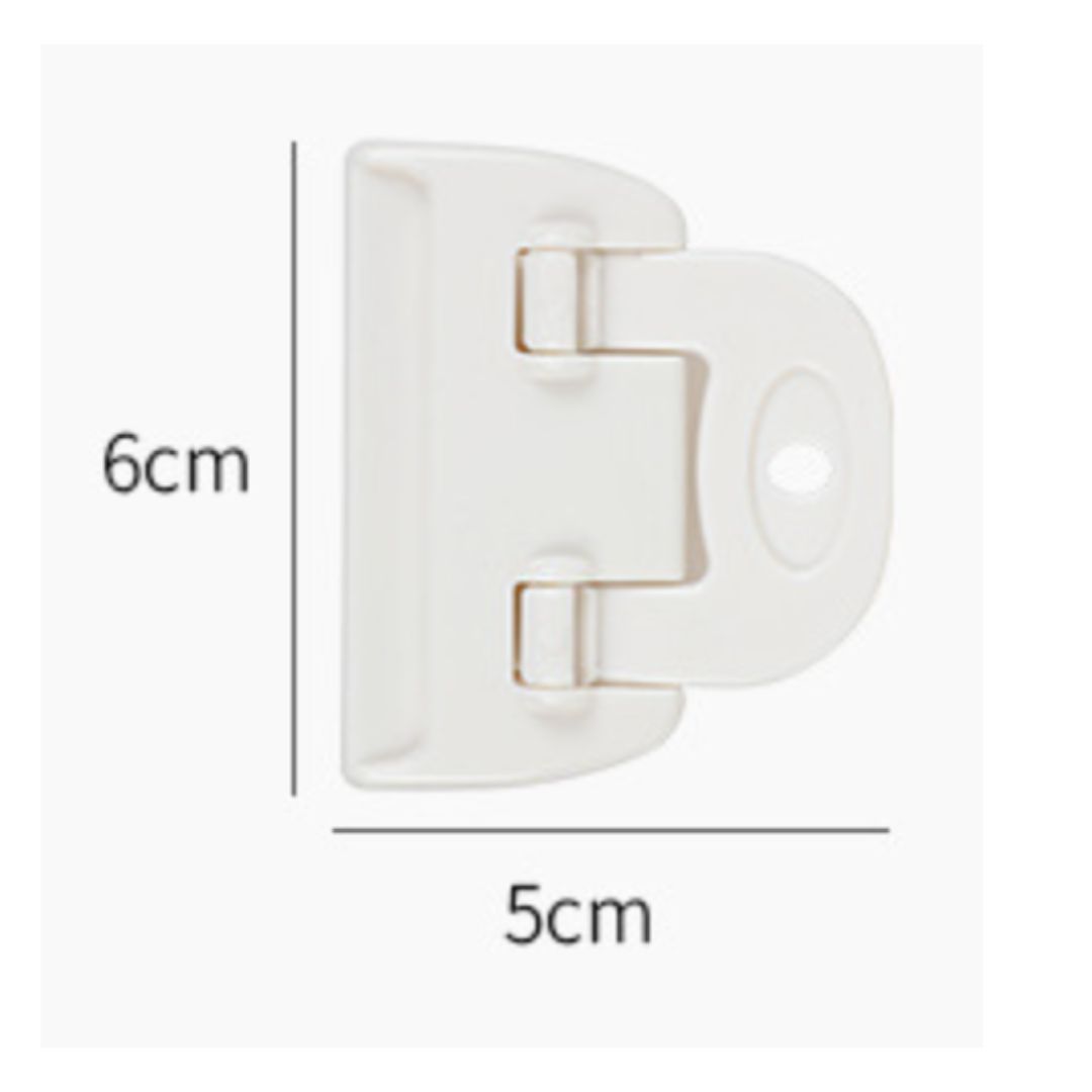 ที่หนีบปากถุงอเนกประสงค์ไซด์ กว้าง 6 cm (S) Kitchen clip width 6 cm. (S) คละสี เลือกสีไม่ได้ 1610-393