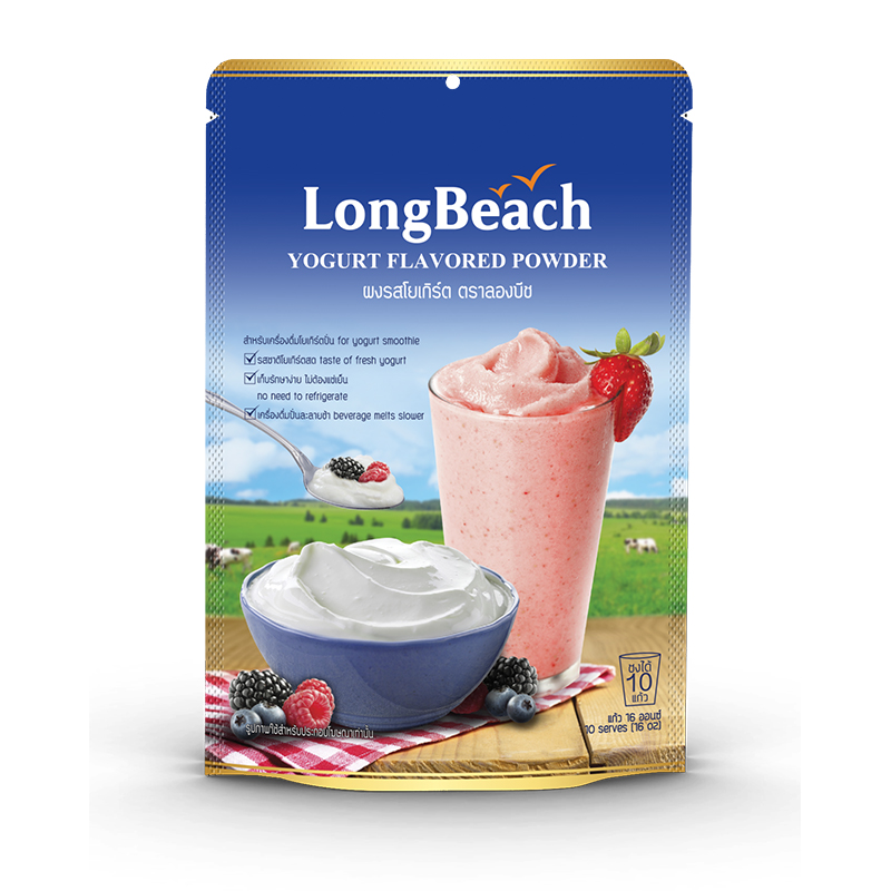 ลองบีชผงรสโยเกิร์ต LongBeachYogurtFlavorPowder รหัส 0362