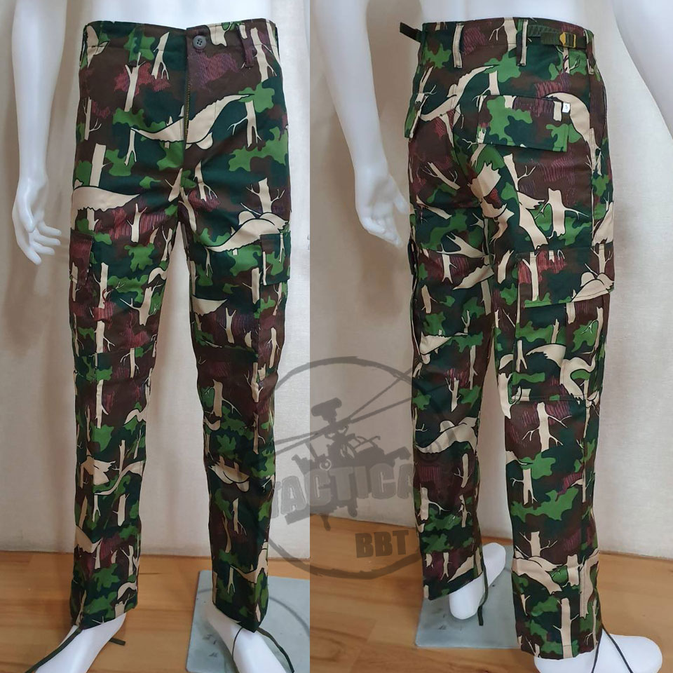 กางเกงเดี่ยว พรางป่าไม้ (กรมอุทยานลายนก)