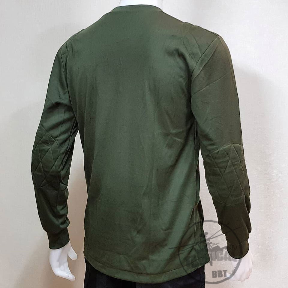 เสื้อยืดแขนยาวคอกลม (ดำ เขียว กรมท่า)