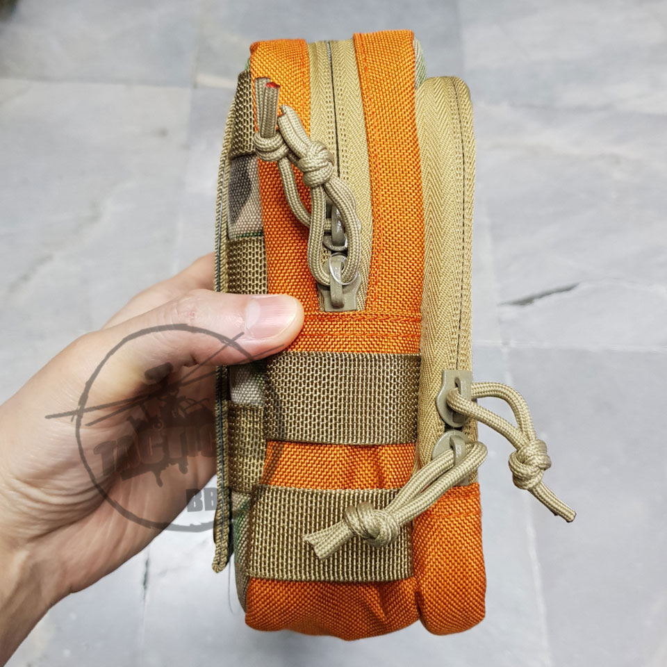 กระเป๋าสี่เหลี่ยม 2 ชั้น (Laser Cut) ผ้า 1000D