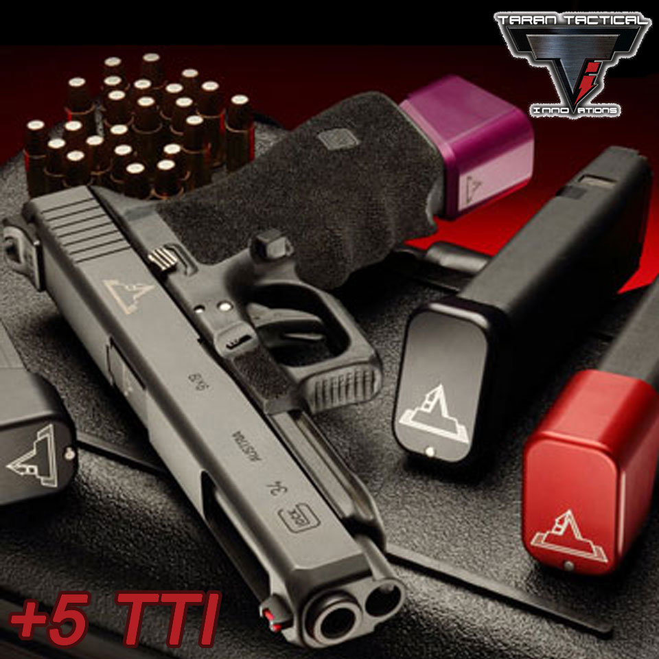 ส้นแม็ก +5 TTI - Glock 17/18/19 (Gen 1-5)