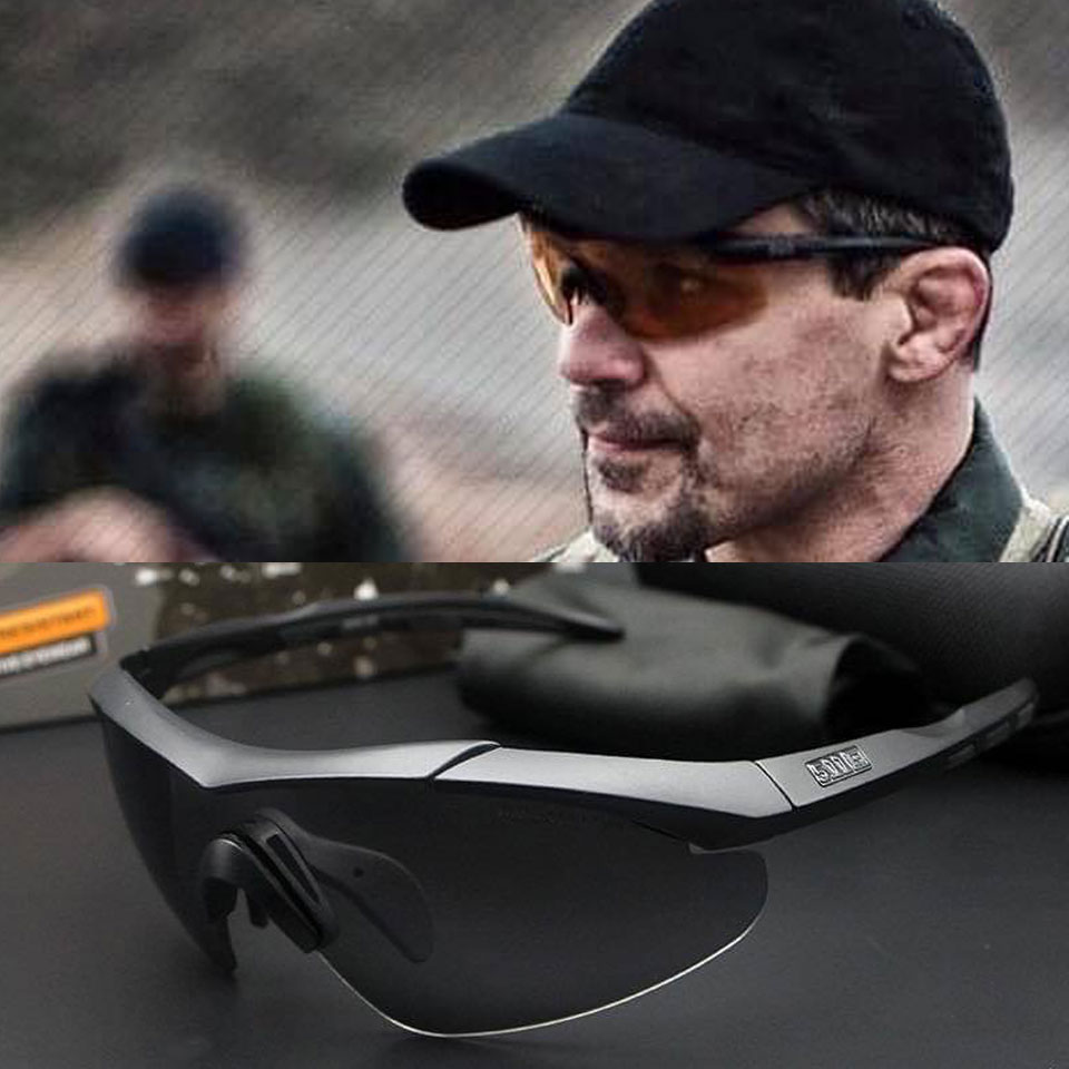 แว่นตา Tactical ใส่กันแดด