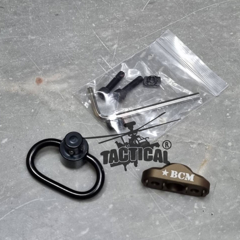 แป้นหูกระวินจับราง M-Lok + หูกระวิน ยี่ห้อ BCM